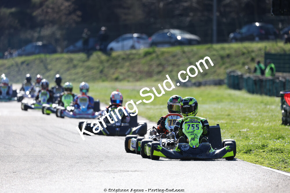 1 & 2/03/2025 : 1ère manche du Championnat du Sud au Pôle Mécanique Karting d’Alès (photos Stéphane Agnus) 2025 — karting