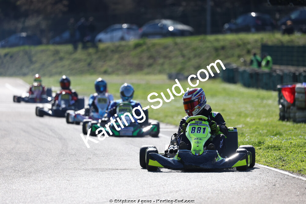 1 & 2/03/2025 : 1ère manche du Championnat du Sud au Pôle Mécanique Karting d’Alès (photos Stéphane Agnus) 2025 — karting