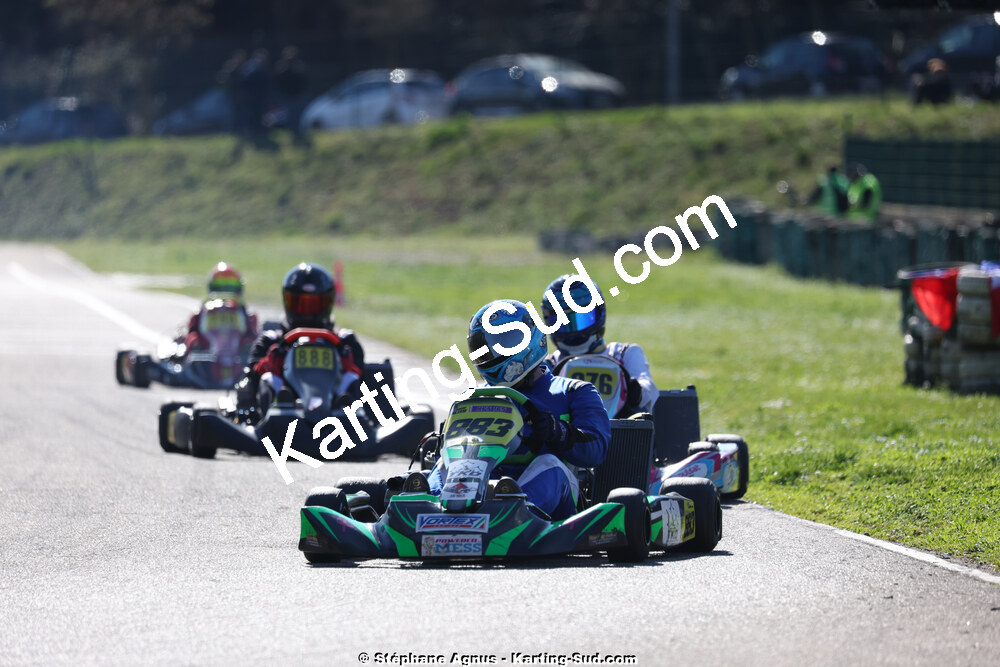 1 & 2/03/2025 : 1ère manche du Championnat du Sud au Pôle Mécanique Karting d’Alès (photos Stéphane Agnus) 2025 — karting