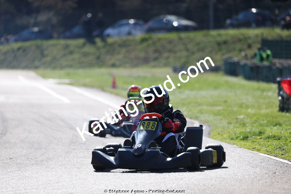 1 & 2/03/2025 : 1ère manche du Championnat du Sud au Pôle Mécanique Karting d’Alès (photos Stéphane Agnus) 2025 — karting