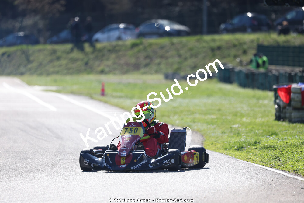 1 & 2/03/2025 : 1ère manche du Championnat du Sud au Pôle Mécanique Karting d’Alès (photos Stéphane Agnus) 2025 — karting