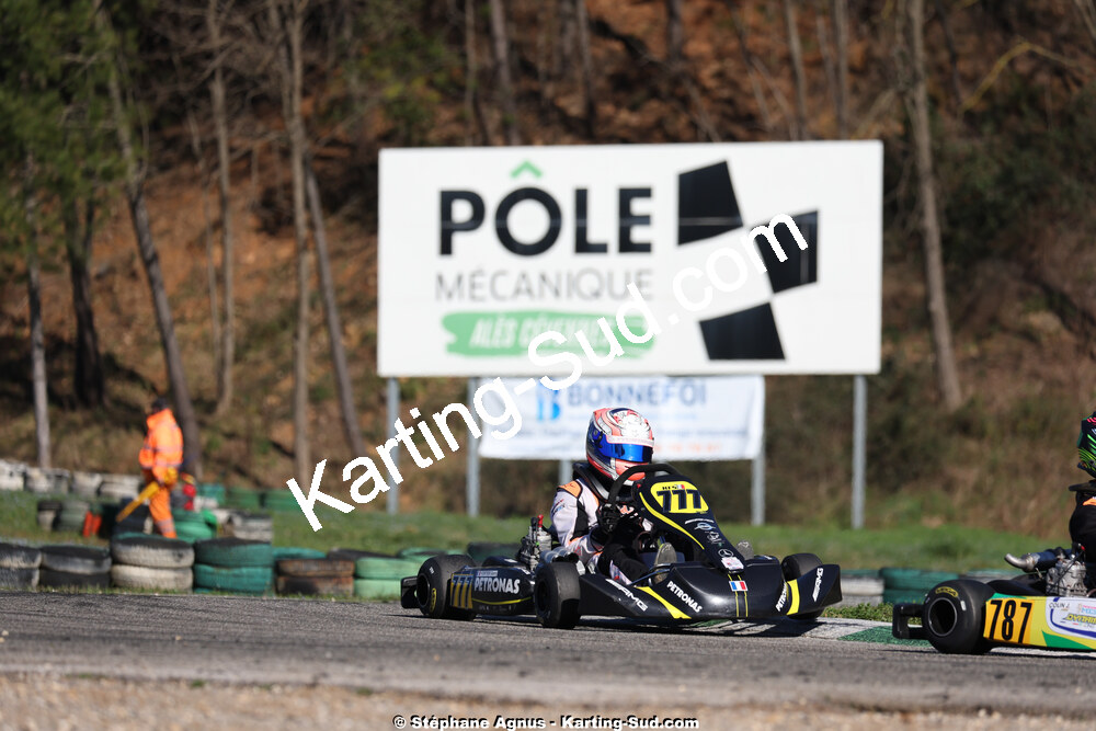 1 & 2/03/2025 : 1ère manche du Championnat du Sud au Pôle Mécanique Karting d’Alès (photos Stéphane Agnus) 2025 — karting