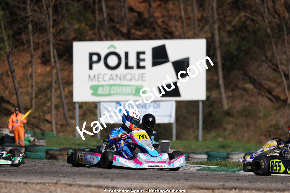 1 & 2/03/2025 : 1ère manche du Championnat du Sud au Pôle Mécanique Karting d’Alès (photos Stéphane Agnus) 2025 — karting