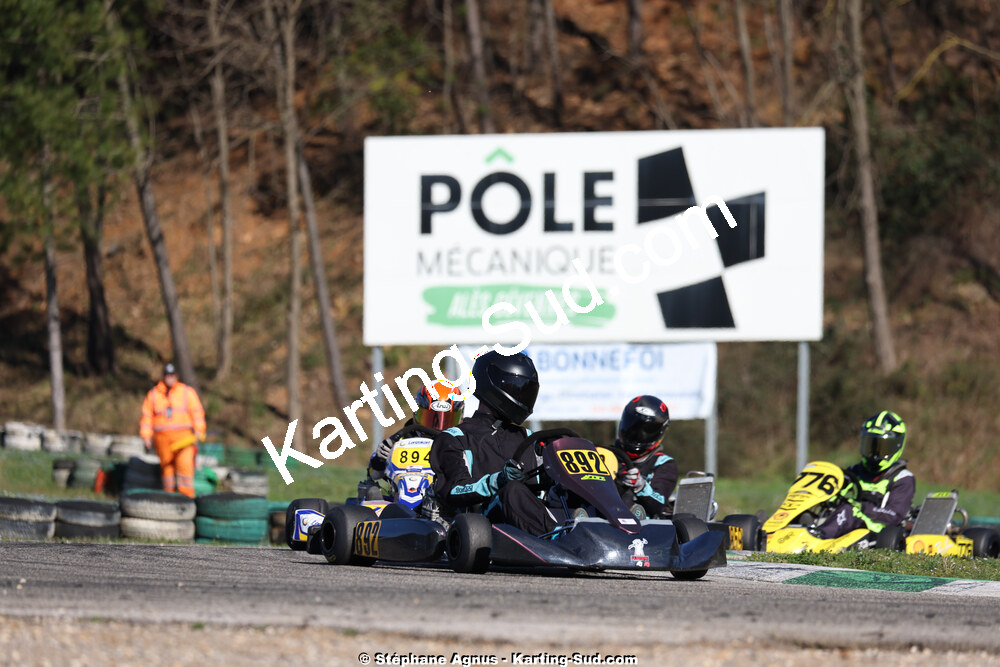 1 & 2/03/2025 : 1ère manche du Championnat du Sud au Pôle Mécanique Karting d’Alès (photos Stéphane Agnus) 2025 — karting