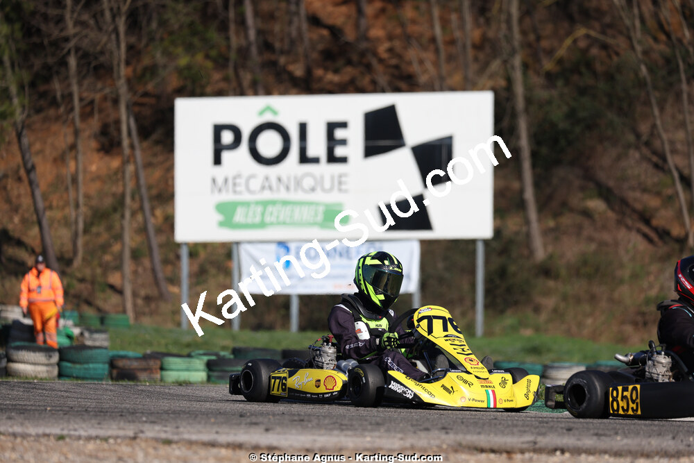 1 & 2/03/2025 : 1ère manche du Championnat du Sud au Pôle Mécanique Karting d’Alès (photos Stéphane Agnus) 2025 — karting