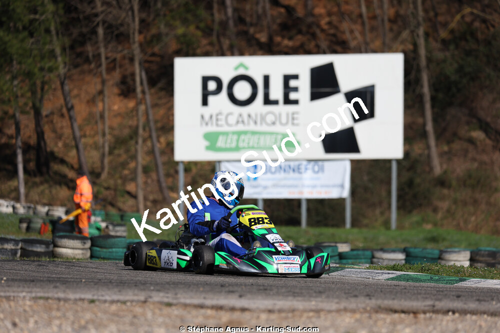 1 & 2/03/2025 : 1ère manche du Championnat du Sud au Pôle Mécanique Karting d’Alès (photos Stéphane Agnus) 2025 — karting