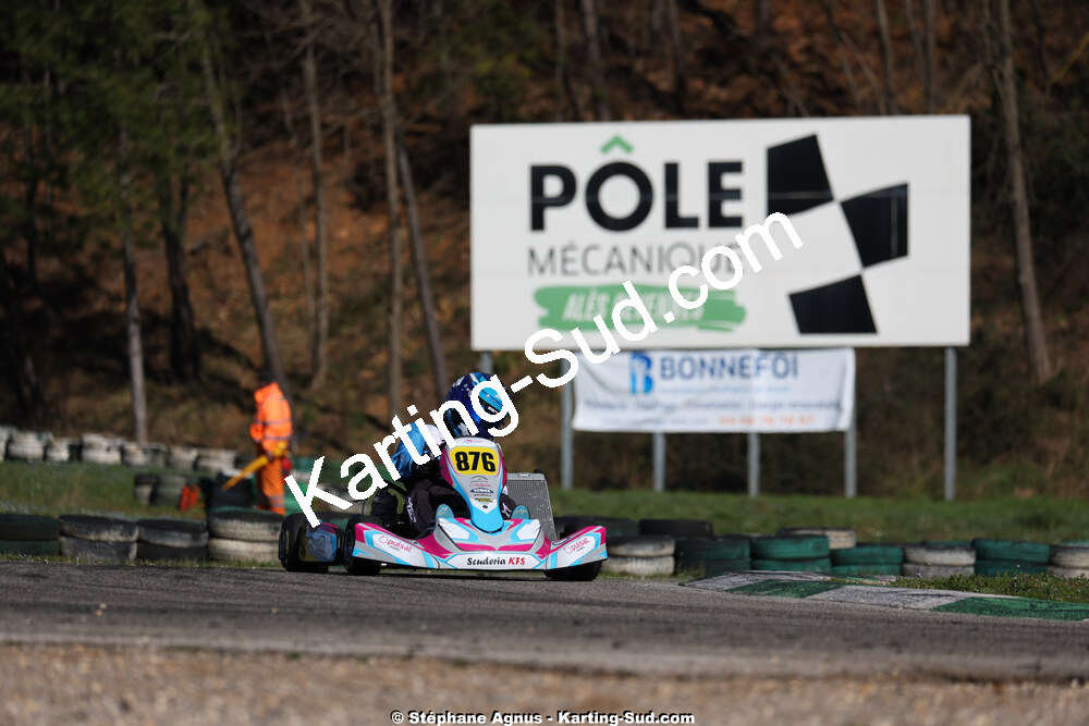 1 & 2/03/2025 : 1ère manche du Championnat du Sud au Pôle Mécanique Karting d’Alès (photos Stéphane Agnus) 2025 — karting