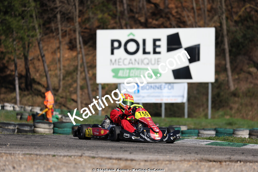 1 & 2/03/2025 : 1ère manche du Championnat du Sud au Pôle Mécanique Karting d’Alès (photos Stéphane Agnus) 2025 — karting