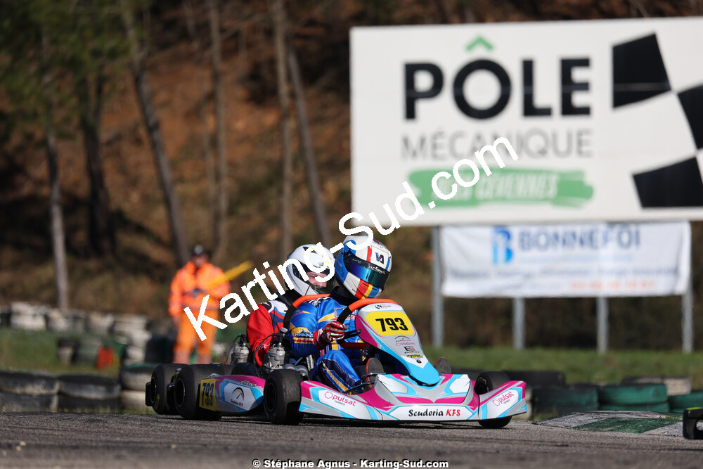 1 & 2/03/2025 : 1ère manche du Championnat du Sud au Pôle Mécanique Karting d’Alès (photos Stéphane Agnus) 2025 — karting