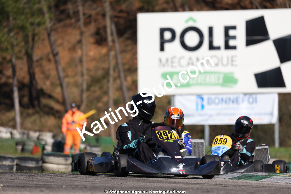 1 & 2/03/2025 : 1ère manche du Championnat du Sud au Pôle Mécanique Karting d’Alès (photos Stéphane Agnus) 2025 — karting