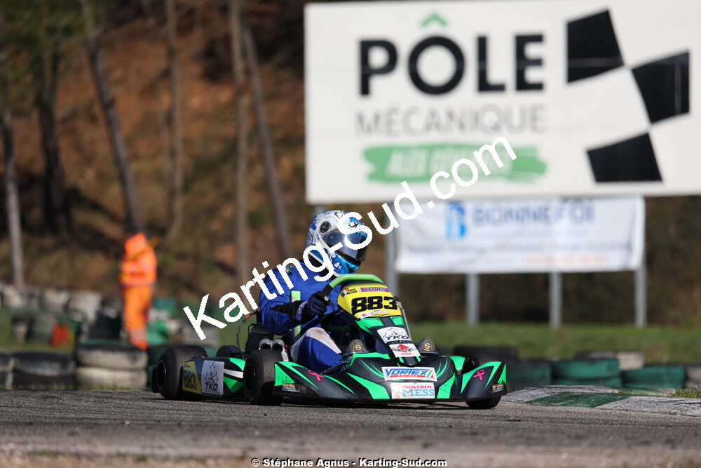 1 & 2/03/2025 : 1ère manche du Championnat du Sud au Pôle Mécanique Karting d’Alès (photos Stéphane Agnus) 2025 — karting