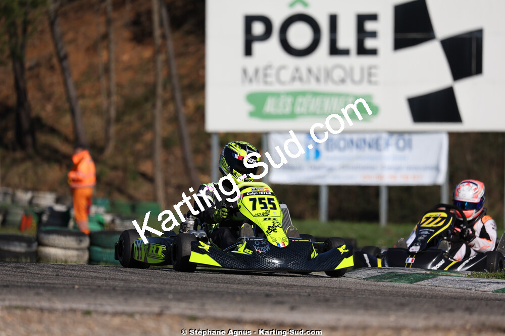 1 & 2/03/2025 : 1ère manche du Championnat du Sud au Pôle Mécanique Karting d’Alès (photos Stéphane Agnus) 2025 — karting