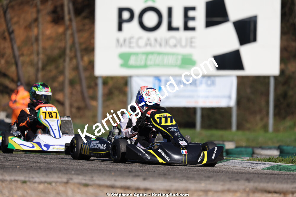 1 & 2/03/2025 : 1ère manche du Championnat du Sud au Pôle Mécanique Karting d’Alès (photos Stéphane Agnus) 2025 — karting