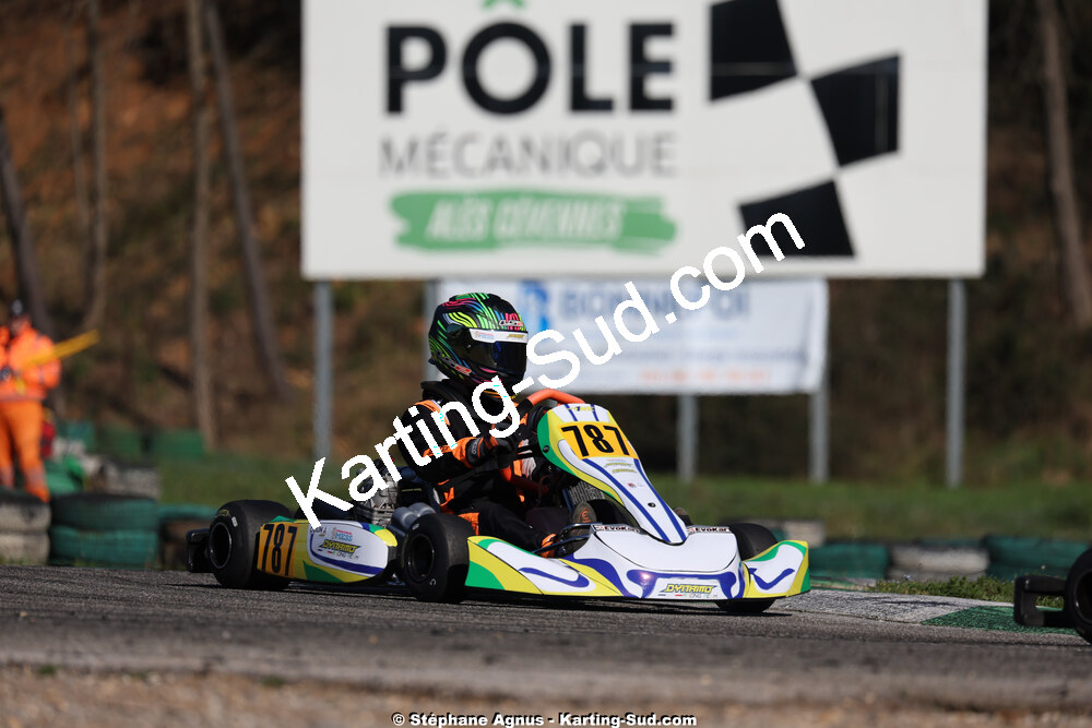 1 & 2/03/2025 : 1ère manche du Championnat du Sud au Pôle Mécanique Karting d’Alès (photos Stéphane Agnus) 2025 — karting
