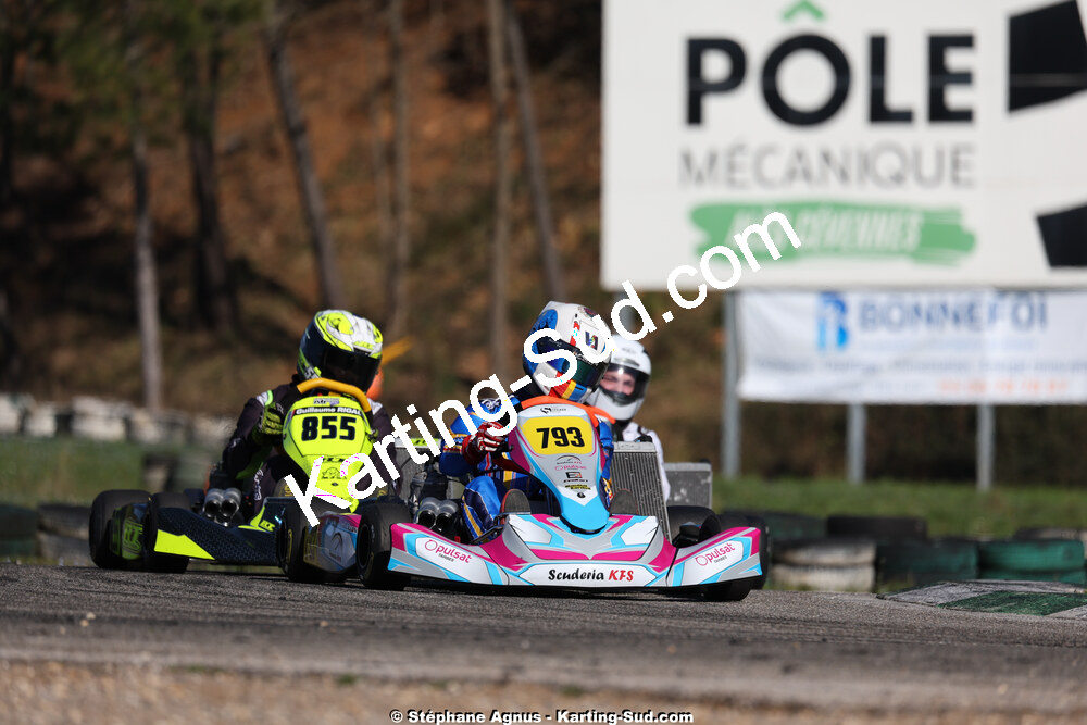 1 & 2/03/2025 : 1ère manche du Championnat du Sud au Pôle Mécanique Karting d’Alès (photos Stéphane Agnus) 2025 — karting