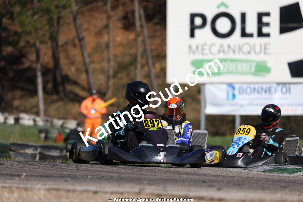 1 & 2/03/2025 : 1ère manche du Championnat du Sud au Pôle Mécanique Karting d’Alès (photos Stéphane Agnus) 2025 — karting