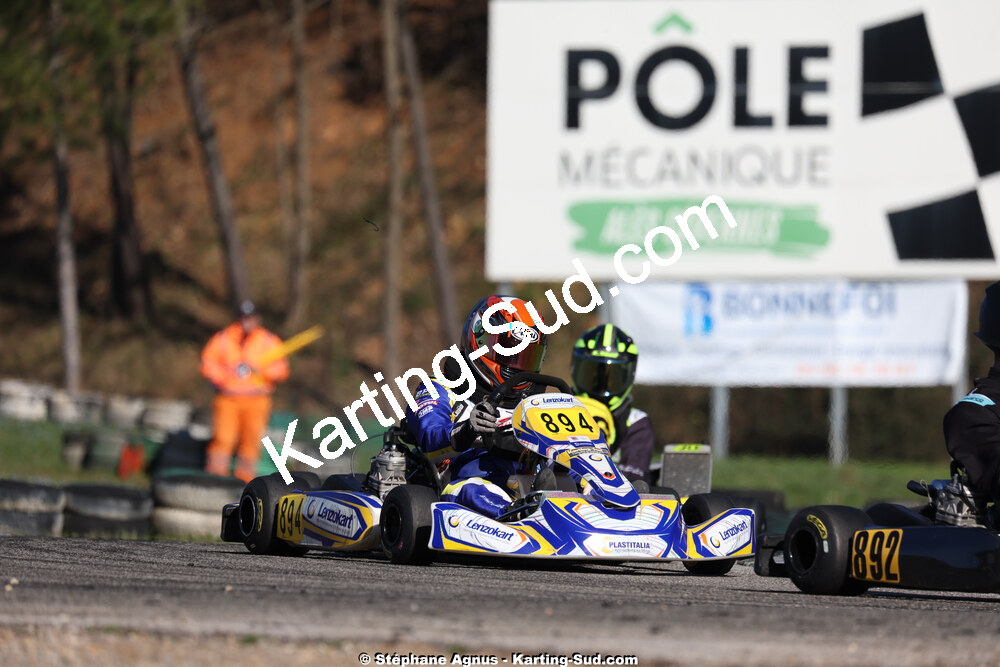1 & 2/03/2025 : 1ère manche du Championnat du Sud au Pôle Mécanique Karting d’Alès (photos Stéphane Agnus) 2025 — karting