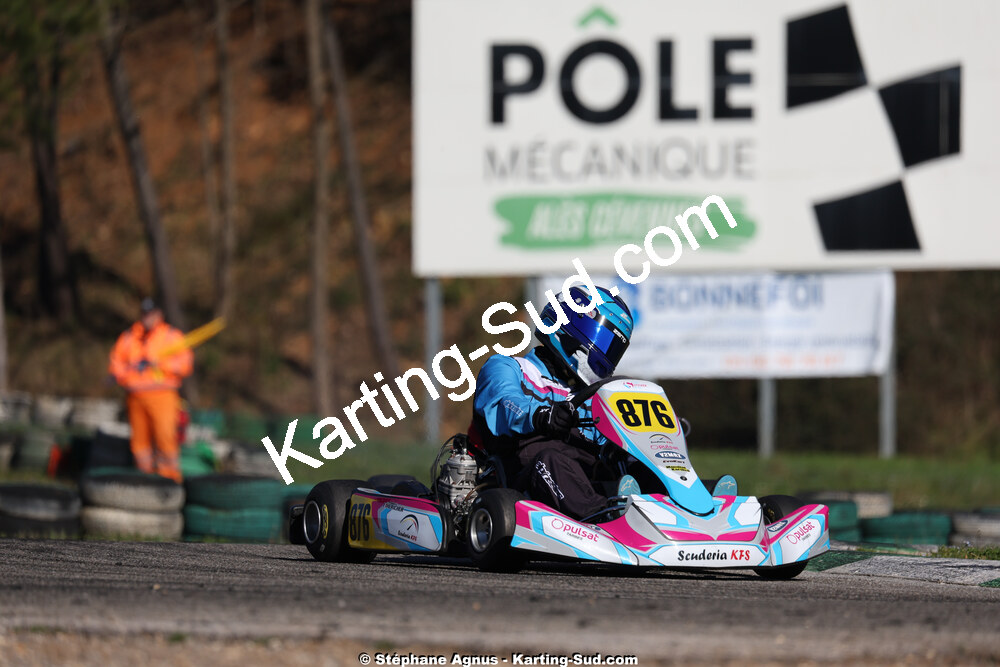 1 & 2/03/2025 : 1ère manche du Championnat du Sud au Pôle Mécanique Karting d’Alès (photos Stéphane Agnus) 2025 — karting