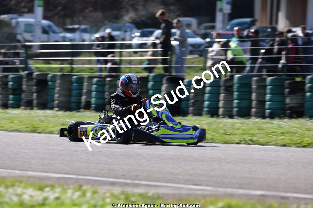 1 & 2/03/2025 : 1ère manche du Championnat du Sud au Pôle Mécanique Karting d’Alès (photos Stéphane Agnus) 2025 — karting