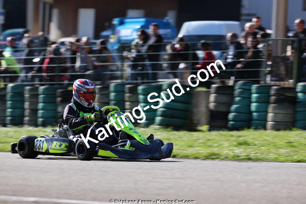 1 & 2/03/2025 : 1ère manche du Championnat du Sud au Pôle Mécanique Karting d’Alès (photos Stéphane Agnus) 2025 — karting