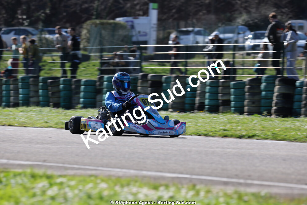 1 & 2/03/2025 : 1ère manche du Championnat du Sud au Pôle Mécanique Karting d’Alès (photos Stéphane Agnus) 2025 — karting