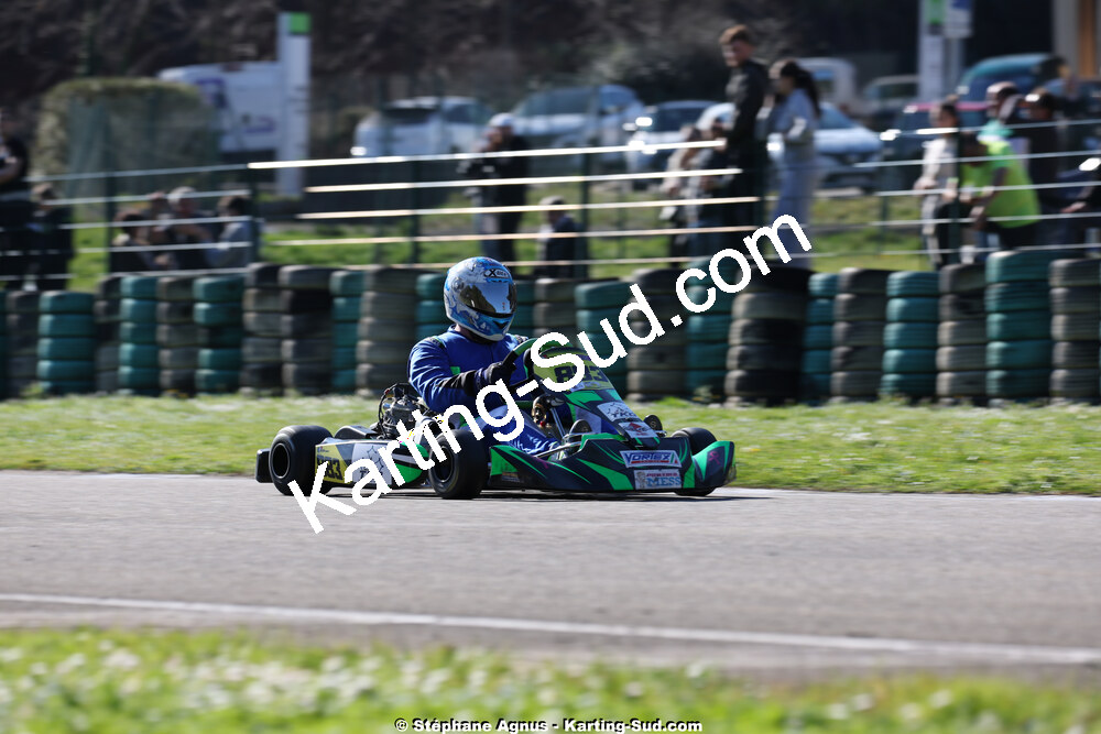 1 & 2/03/2025 : 1ère manche du Championnat du Sud au Pôle Mécanique Karting d’Alès (photos Stéphane Agnus) 2025 — karting