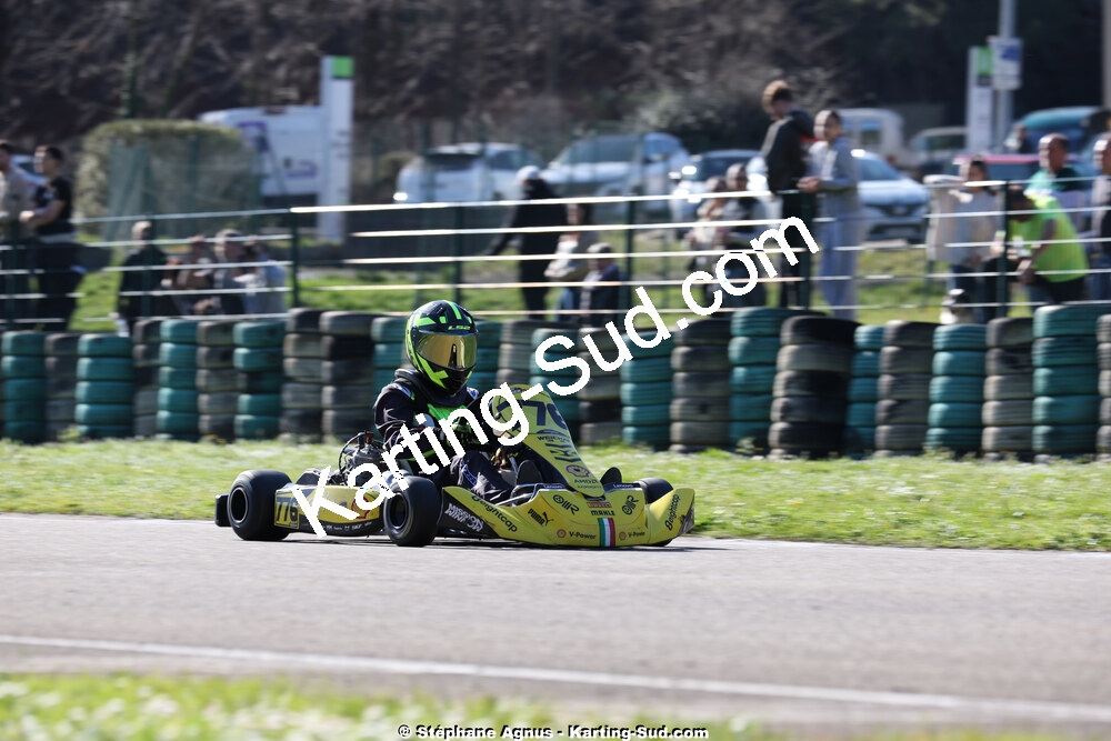 1 & 2/03/2025 : 1ère manche du Championnat du Sud au Pôle Mécanique Karting d’Alès (photos Stéphane Agnus) 2025 — karting