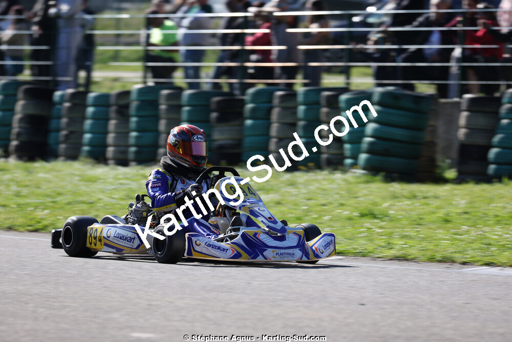 1 & 2/03/2025 : 1ère manche du Championnat du Sud au Pôle Mécanique Karting d’Alès (photos Stéphane Agnus) 2025 — karting