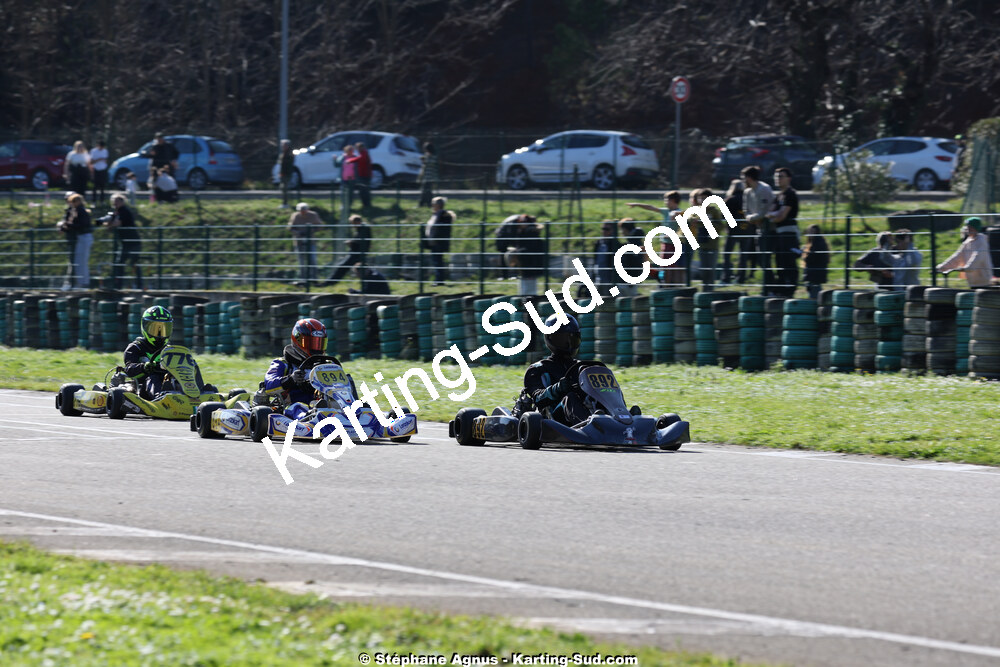 1 & 2/03/2025 : 1ère manche du Championnat du Sud au Pôle Mécanique Karting d’Alès (photos Stéphane Agnus) 2025 — karting