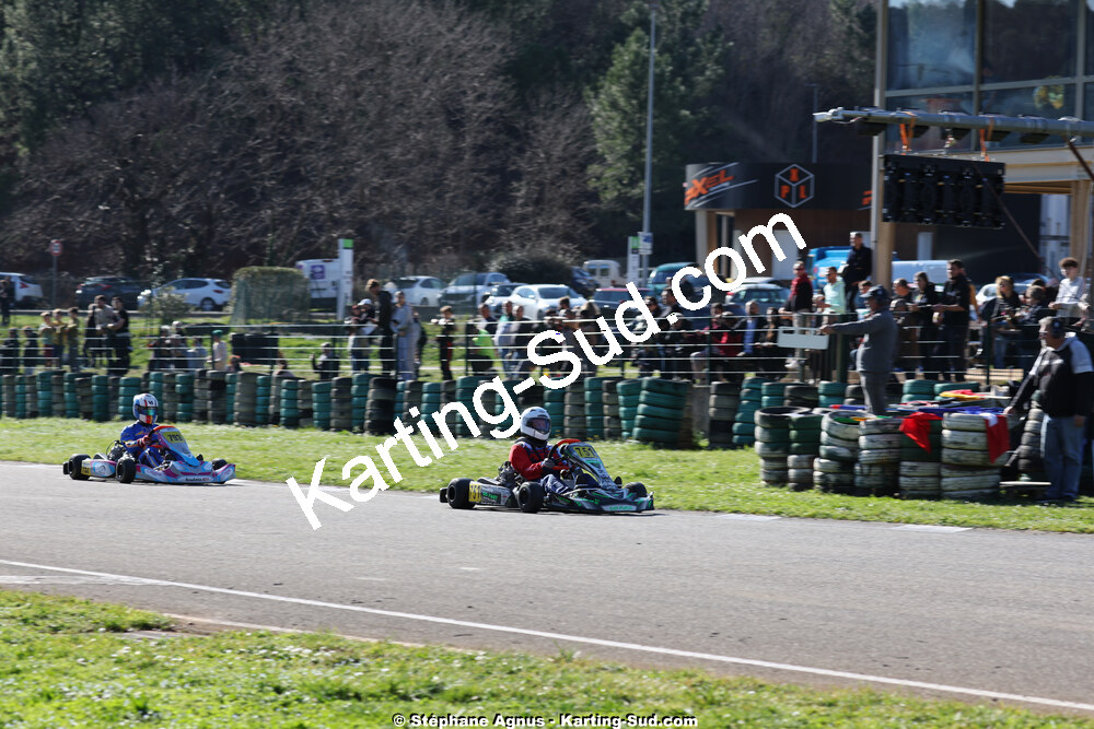 1 & 2/03/2025 : 1ère manche du Championnat du Sud au Pôle Mécanique Karting d’Alès (photos Stéphane Agnus) 2025 — karting