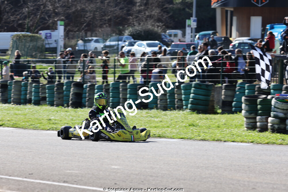 1 & 2/03/2025 : 1ère manche du Championnat du Sud au Pôle Mécanique Karting d’Alès (photos Stéphane Agnus) 2025 — karting
