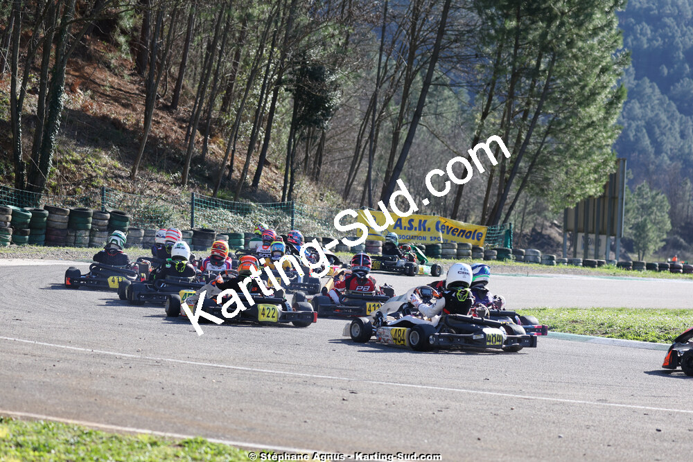 1 & 2/03/2025 : 1ère manche du Championnat du Sud au Pôle Mécanique Karting d’Alès (photos Stéphane Agnus) 2025 — karting