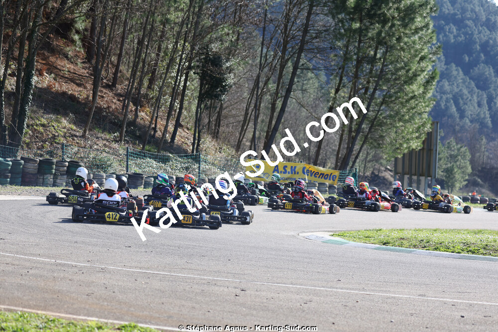 1 & 2/03/2025 : 1ère manche du Championnat du Sud au Pôle Mécanique Karting d’Alès (photos Stéphane Agnus) 2025 — karting