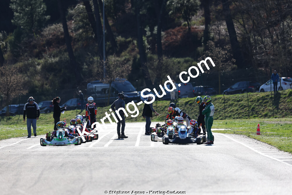 1 & 2/03/2025 : 1ère manche du Championnat du Sud au Pôle Mécanique Karting d’Alès (photos Stéphane Agnus) 2025 — karting