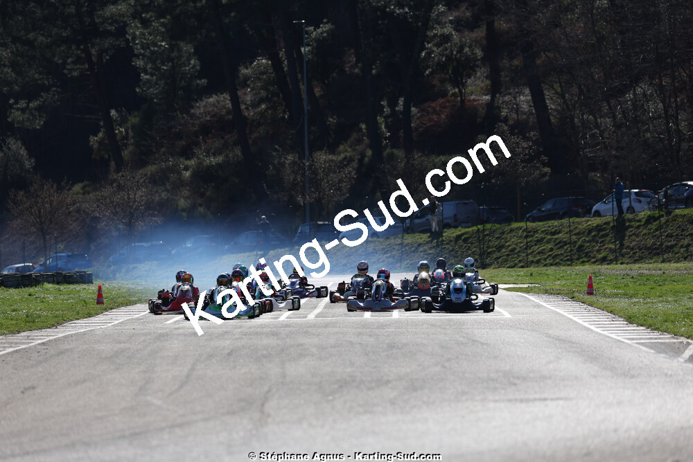 1 & 2/03/2025 : 1ère manche du Championnat du Sud au Pôle Mécanique Karting d’Alès (photos Stéphane Agnus) 2025 — karting