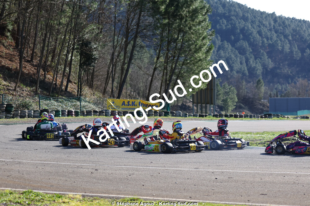 1 & 2/03/2025 : 1ère manche du Championnat du Sud au Pôle Mécanique Karting d’Alès (photos Stéphane Agnus) 2025 — karting
