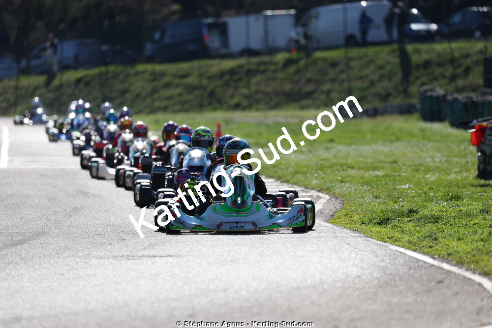1 & 2/03/2025 : 1ère manche du Championnat du Sud au Pôle Mécanique Karting d’Alès (photos Stéphane Agnus) 2025 — karting