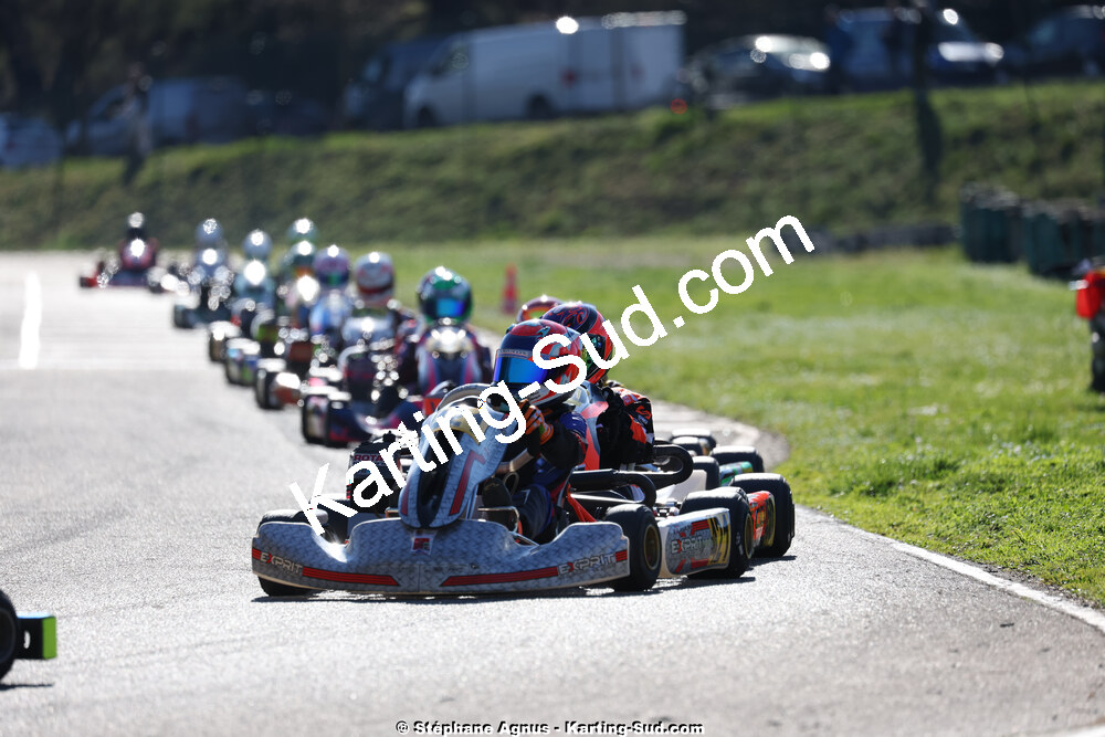 1 & 2/03/2025 : 1ère manche du Championnat du Sud au Pôle Mécanique Karting d’Alès (photos Stéphane Agnus) 2025 — karting