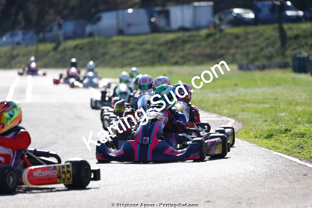 1 & 2/03/2025 : 1ère manche du Championnat du Sud au Pôle Mécanique Karting d’Alès (photos Stéphane Agnus) 2025 — karting