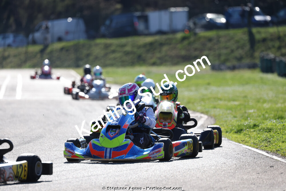 1 & 2/03/2025 : 1ère manche du Championnat du Sud au Pôle Mécanique Karting d’Alès (photos Stéphane Agnus) 2025 — karting