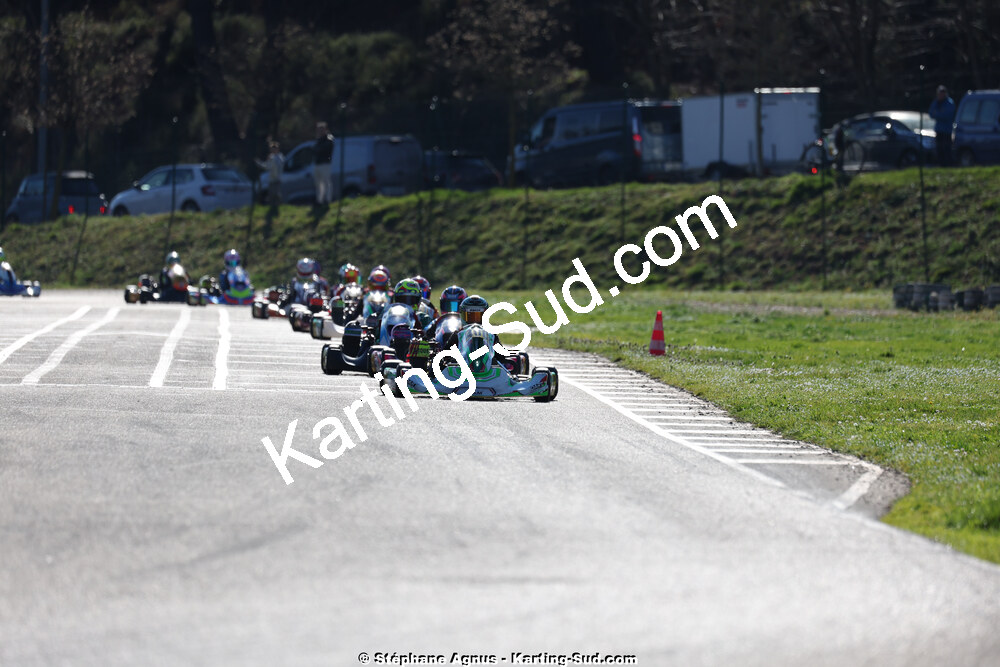 1 & 2/03/2025 : 1ère manche du Championnat du Sud au Pôle Mécanique Karting d’Alès (photos Stéphane Agnus) 2025 — karting