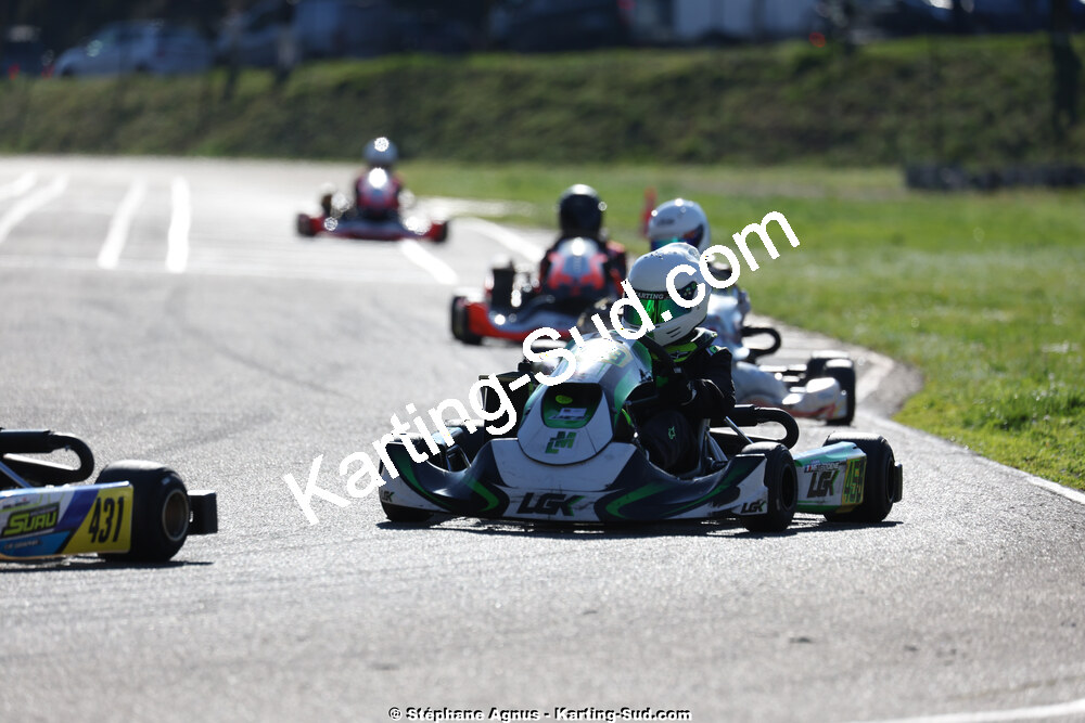 1 & 2/03/2025 : 1ère manche du Championnat du Sud au Pôle Mécanique Karting d’Alès (photos Stéphane Agnus) 2025 — karting