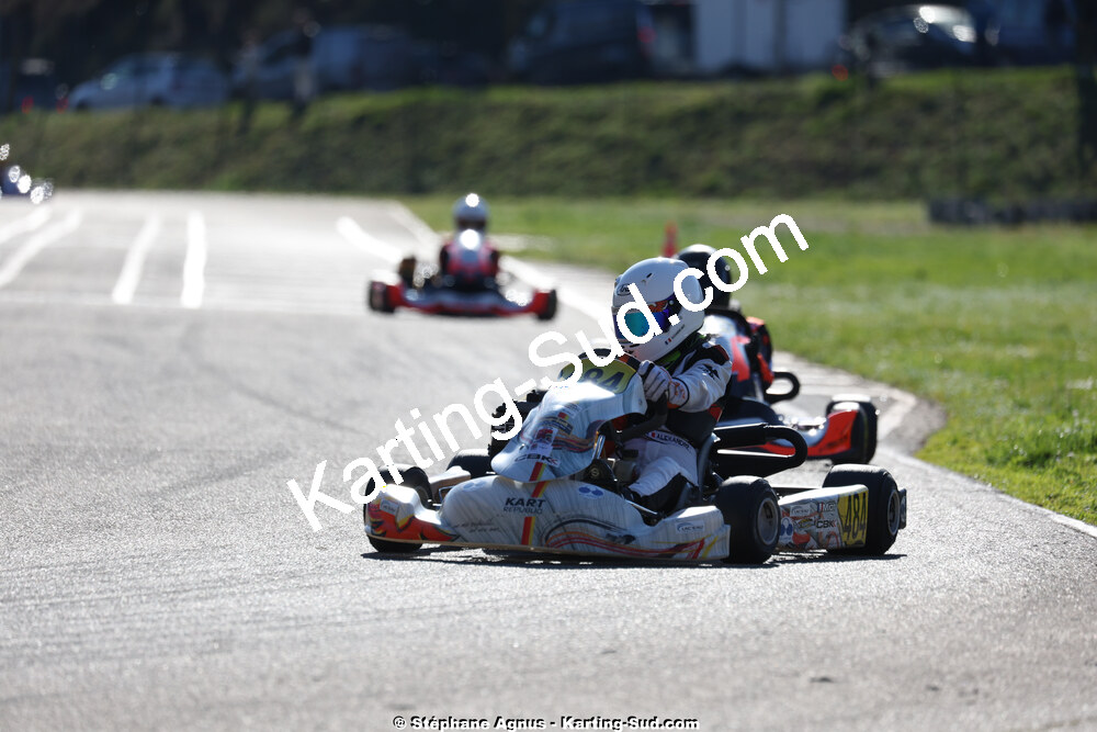 1 & 2/03/2025 : 1ère manche du Championnat du Sud au Pôle Mécanique Karting d’Alès (photos Stéphane Agnus) 2025 — karting