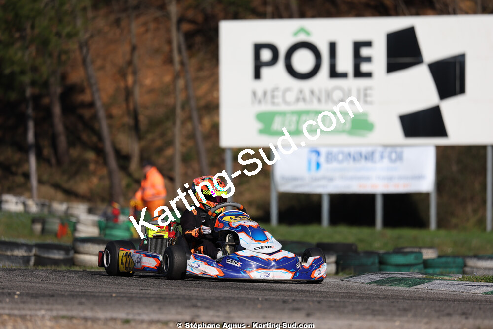 1 & 2/03/2025 : 1ère manche du Championnat du Sud au Pôle Mécanique Karting d’Alès (photos Stéphane Agnus) 2025 — karting