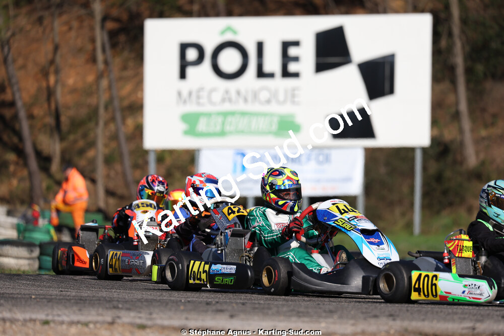 1 & 2/03/2025 : 1ère manche du Championnat du Sud au Pôle Mécanique Karting d’Alès (photos Stéphane Agnus) 2025 — karting