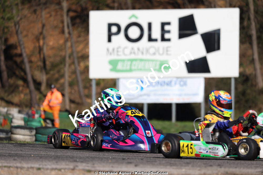 1 & 2/03/2025 : 1ère manche du Championnat du Sud au Pôle Mécanique Karting d’Alès (photos Stéphane Agnus) 2025 — karting