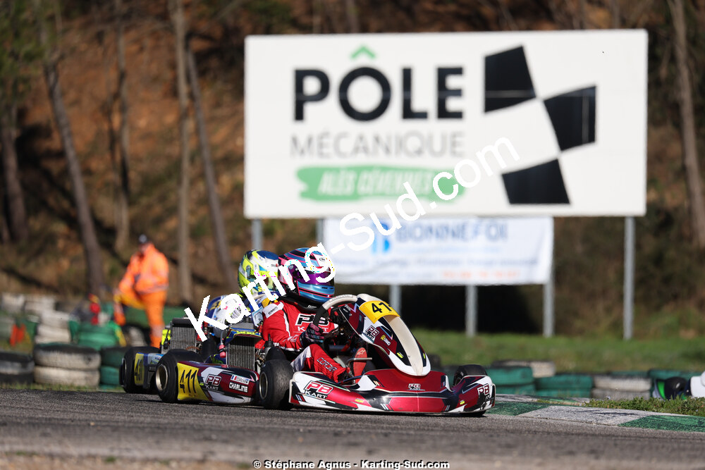 1 & 2/03/2025 : 1ère manche du Championnat du Sud au Pôle Mécanique Karting d’Alès (photos Stéphane Agnus) 2025 — karting