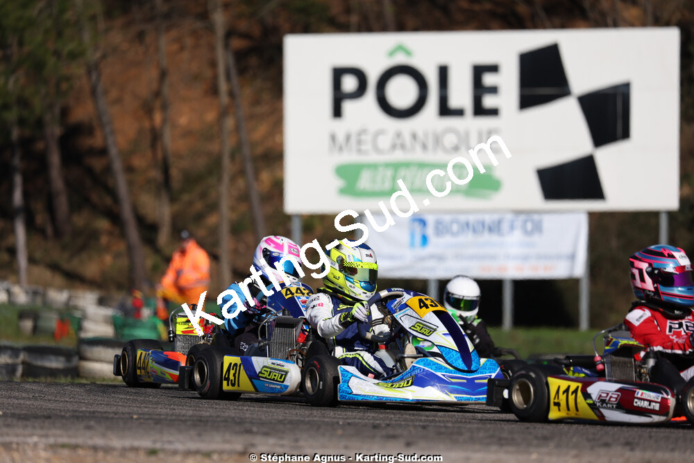 1 & 2/03/2025 : 1ère manche du Championnat du Sud au Pôle Mécanique Karting d’Alès (photos Stéphane Agnus) 2025 — karting