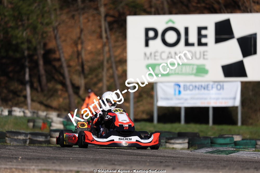 1 & 2/03/2025 : 1ère manche du Championnat du Sud au Pôle Mécanique Karting d’Alès (photos Stéphane Agnus) 2025 — karting