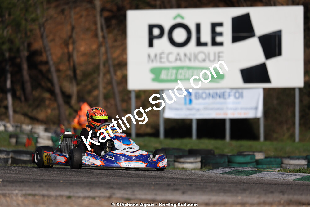 1 & 2/03/2025 : 1ère manche du Championnat du Sud au Pôle Mécanique Karting d’Alès (photos Stéphane Agnus) 2025 — karting